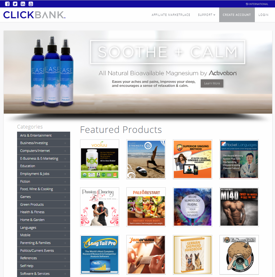 Clickbank Marketplace Review